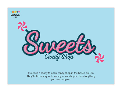 Sweets - Thirtylogos design challenge