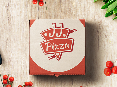 JJ Pizza box graphicdesign jj pizza logodesign logopassion logos pizza thirtylogos thirtylogoschallenge