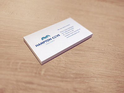 Day 19 - Hampton Cove Business Card