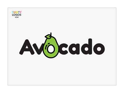 #Thirtylogos challenge Day 24 - Avocado avocado graphicdesign graphicdesigner illustration logo logodesign logodesigner logopassion logos thirtylogos thirtylogoschallenge typography