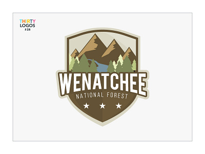 #Thirtylogos challenge Day 25 - Wenatchee badge graphicdesign graphicdesigner logodesign logodesigner logoinspiration logopassion logos thirtylogos thirtylogoschallenge wenatchee