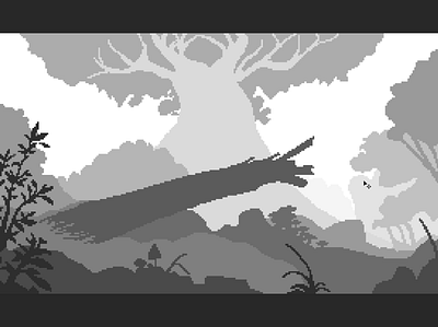 WIP - Pixel Painting - Ori and the Blind Forest design illustration photoshop pixel pixel art pixelart pixels