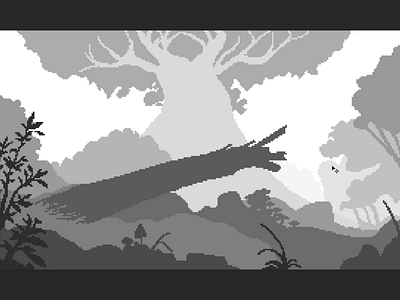 WIP - Pixel Painting - Ori and the Blind Forest