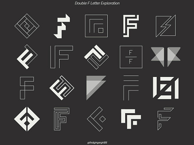 Double F Lettermark Exploration