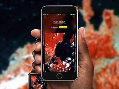 WLPPR for iOS app ios iphone nasa satellite wallpapers wlppr