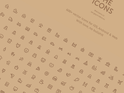 The Icons. 660+. icon pack icon set icons pack sketch ui vector
