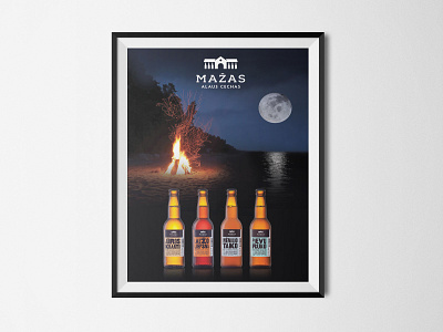 Poster of a beer fabric