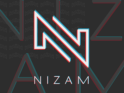 NIZAM DJ Logo Design and Branding