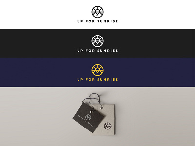 UP FOR SUNRISE – Logo Concept