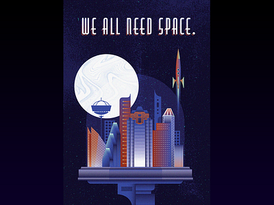 We all need space.