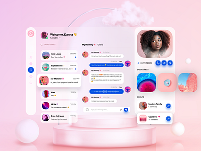 WhatsApp Redesign 🦄