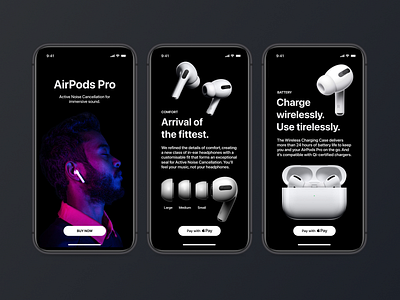 Airpods Mobile App Design