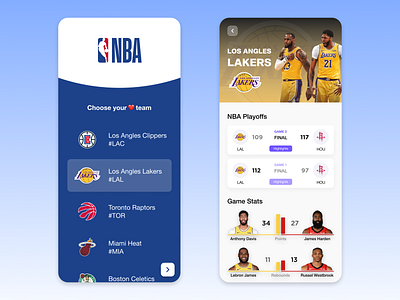 NBA Live Scores Mobile App