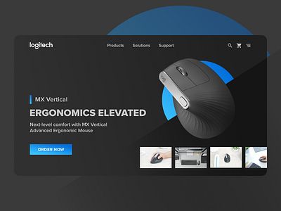 Logitech Vertical Mouse Booking Site