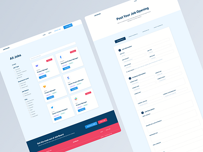 Job Board for Product Managers App Design
