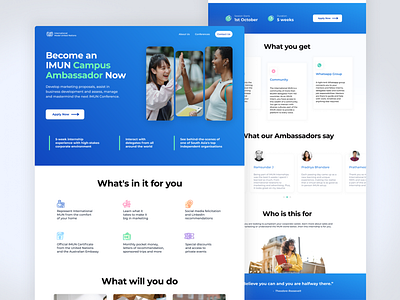 IMUN Landing Page