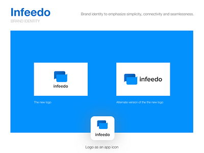 Infeedo Logo design