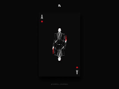 John Wick- Ace Card