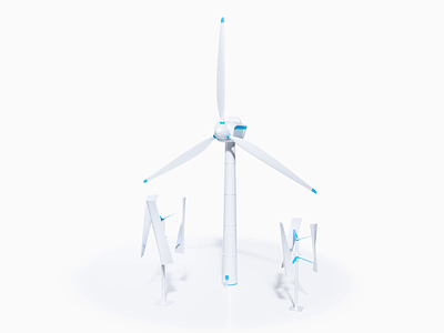 EZ Blockchain alt energy source — Wind 3d alternative energy animation bitcoin blender blender 3d blockchain green energy motion graphics octane render turbine wind wind turbine