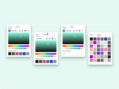 Color Picker color color picker pattern text ui ui component