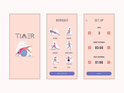 Fitt Mobile App branding fitness ui visual design