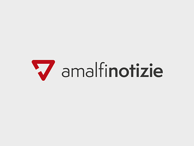 Amalfi Notizie - Logo branding concept logo logo design vector