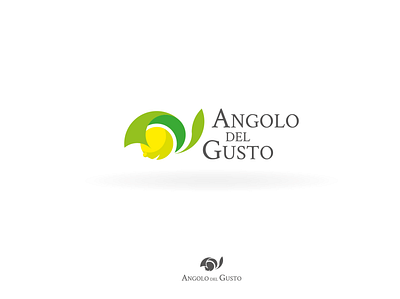 Angolo del Gusto - Lemon Logo branding concept illustration logo logo design vector