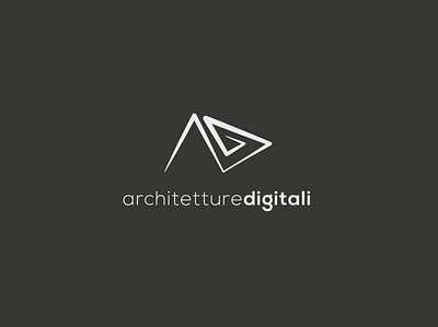Architetture Digitali - Logo branding concept logo logo design vector