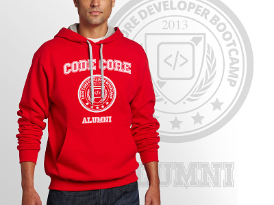 Alumni Hoodie apparel canada clothing developer hoodie logo merchandise school shirt training vancouver