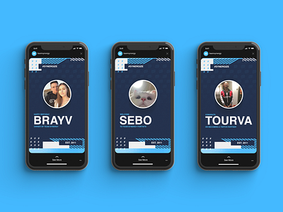 Synergy Instagram Stories app branding design flat minimal ui ux web website