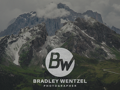 BW design landscape logo photographer photography