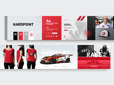 Stylescape No. 2 Hardpoint branddesign concept liverydesign motorsports porsche racing racingteam stylecape ui webdesign
