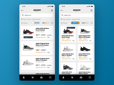 Amazon App amazon appdesign mobile ui ux webdesign