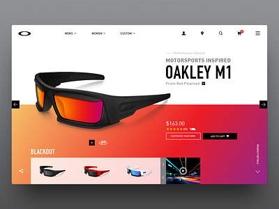 Oakley M1 Product Page