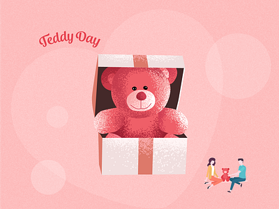 Teddy Day 2020 bear illustration teddy teddy bear teddy box teddy day teddy design valentines illustration valentinesday valentinesweek