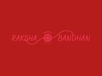 Happy Raksha Bandhan 2020 art calligraphy dailylogo design festival happy raksha bandhan illustration logo rakhi raksha bandhan rakshabandhan typography vector word as image