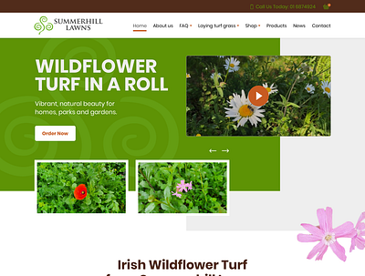 Summerhill Lawns Wildflowers page flow flowers flowershop gardens landscape landscape design landscaping