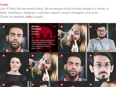 A\T Restyling Web Site - (WIP) about agency layout portfolio red team ui designer user interface visual design visual designer web site