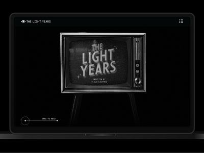 Italo Calvino's the Light Years design digital graphic illustration interface ui ui design uxui web design