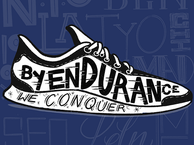 by endurance we conquer