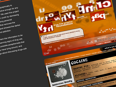 Projects Layout interface design portfolio web design website