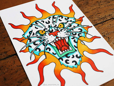 Fire Leopard