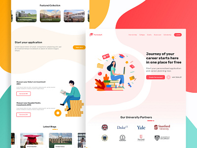 Formskart - Landing Page branding design homepage interface landing page ui web web design website