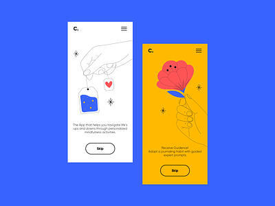 Take care app app design colors design illustration interface ui vector