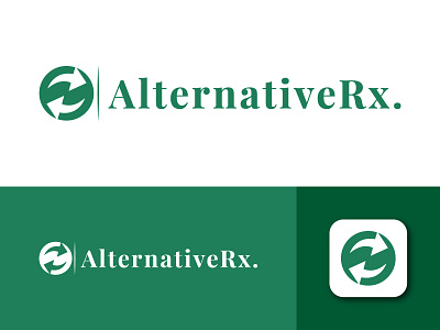 AlternativeRX. branding business logo design food logo graphic design logo minimalist typography ui ux website