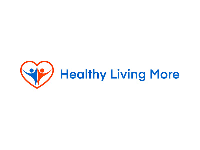 Healthy Living More Logo app branding business logo food logo logo minimalist typography ui ux website