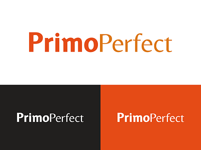 Primo Perfect Logo app branding business logo food logo logo design minimalist typography ui ux website