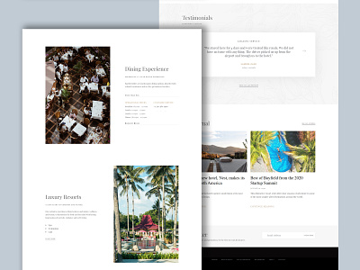 Bayfield - Hotel Website Design