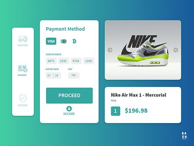 My design for #dailyui #002 - Checkout Page checkout dailyui ecommerce ui ux web