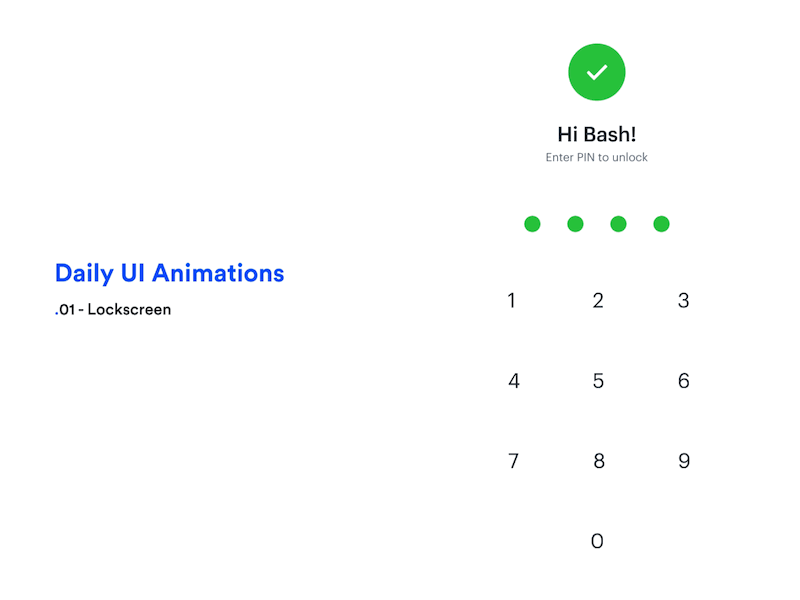 Daily UI Animation 01 animation illustration motion ui amination